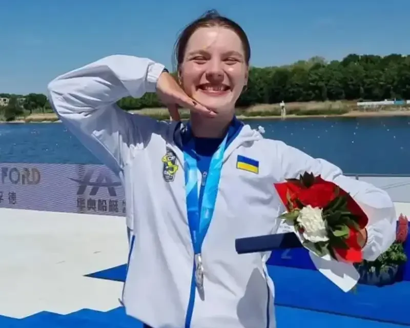 Іванка Дяченко з Тернополя виборола срібло на Кубку світу з веслування у Польщі